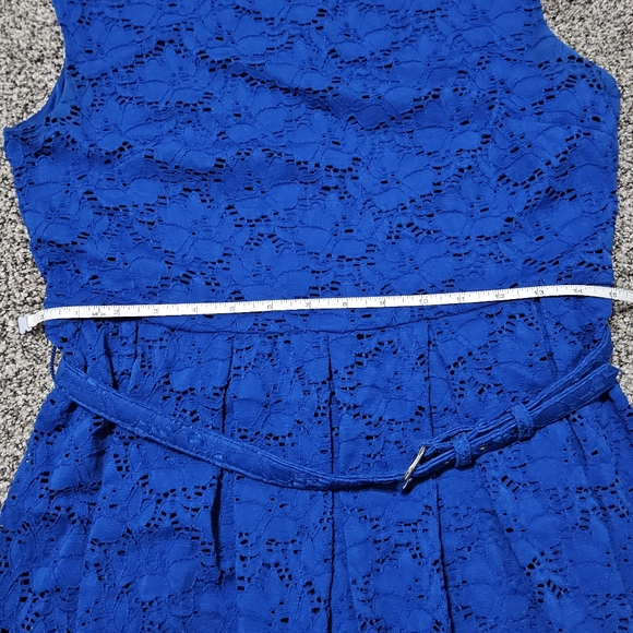 Floral Lace Sleeveless Dress Size M - Picture 13 of 15